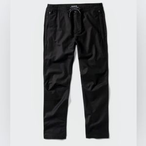 NWT ROARK MEN'S EVOLVED LAYOVER PANTS SLIM STRAIGHT FIT,  BLACK, 34